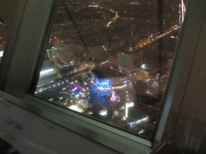 The view from one side of the Tower