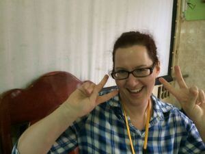 This is the "cute" post, according to the kids, who commandeered my camera