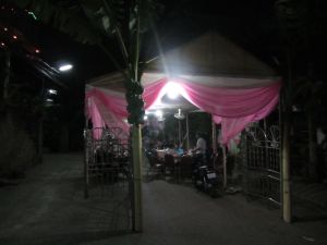 Wedding street party