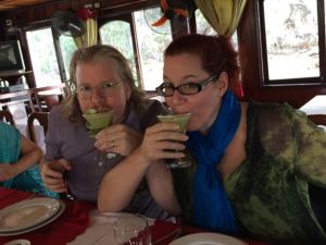 Cocktails with lunch