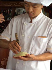 beginning of watermelon flower