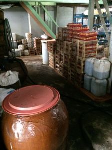 Fish sauce vats