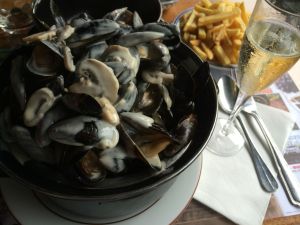 Mussels for lunch