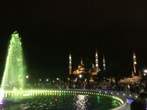 Walking back to the hotel