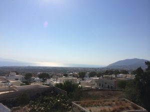 The view from the terrace