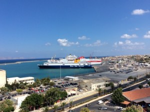 The view from the roof