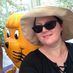 At the botanical gardens