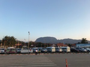 Skyline from the airport