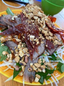 dried beef salad